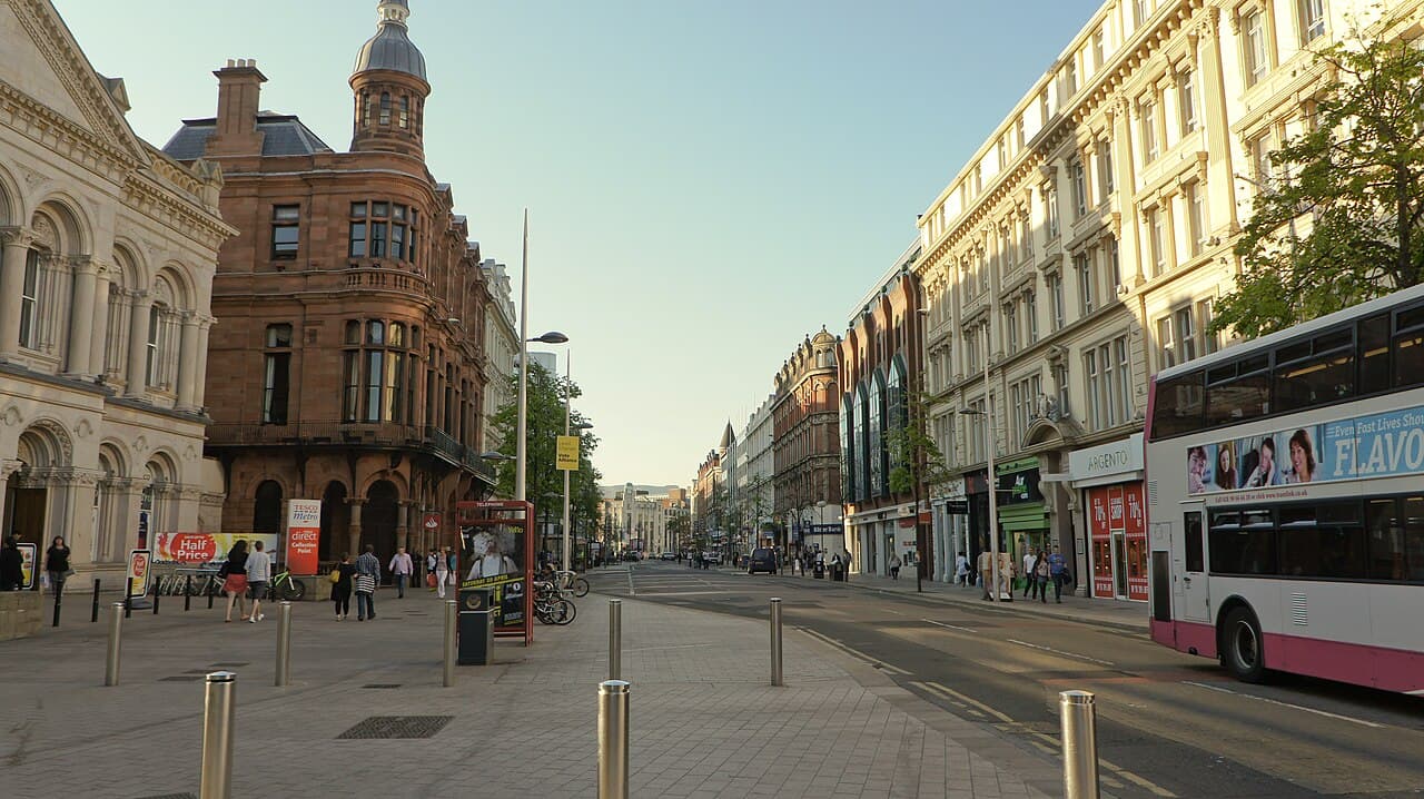 Vista — Eclipse across Belfast Skies