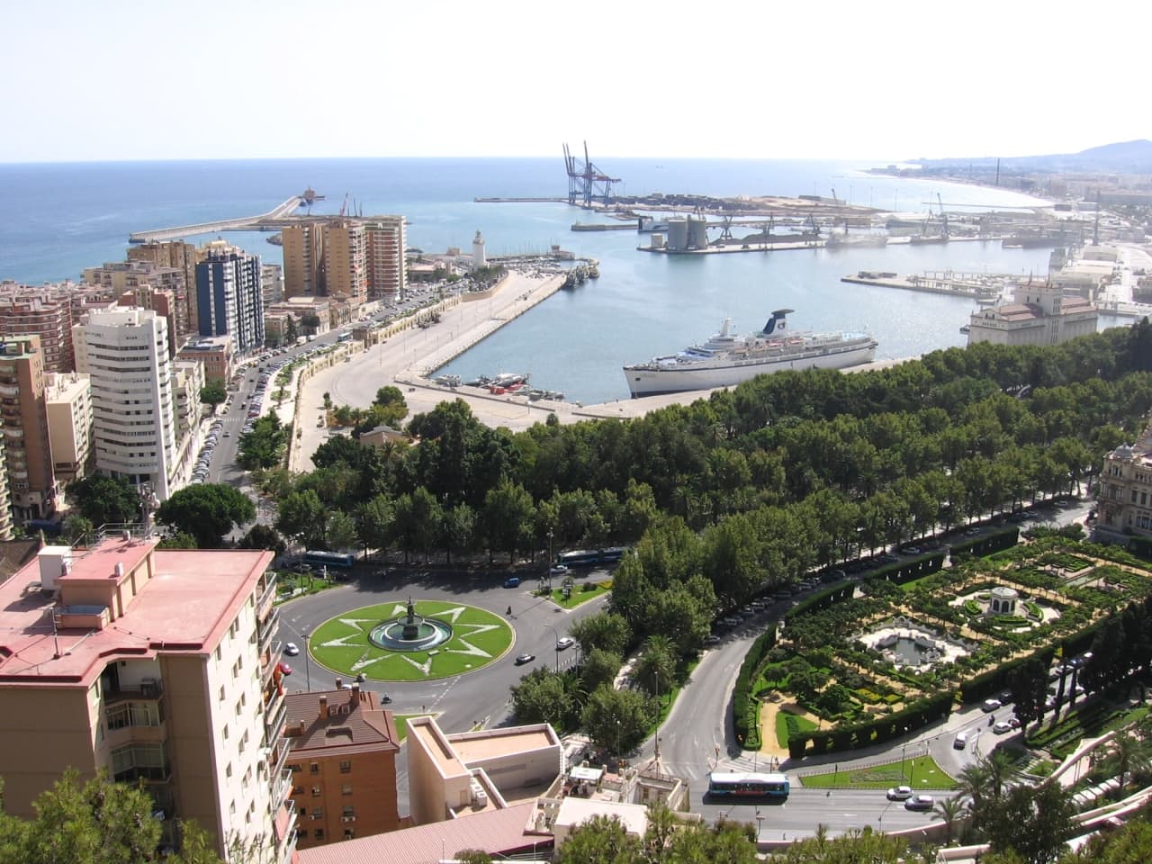 Malaga cruise port